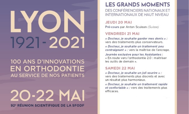 92e réunion scientifique de la SFODF : entretien avec les présidents 92e réunion scientifique de la SFODF : entretien avec les présidents