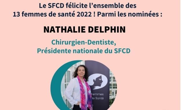 Nathalie Delphin, présidente du SFCD, parmi les 13 « femmes de santé 2022 » Nathalie Delphin, présidente du SFCD, parmi les 13 « femmes de santé 2022 »