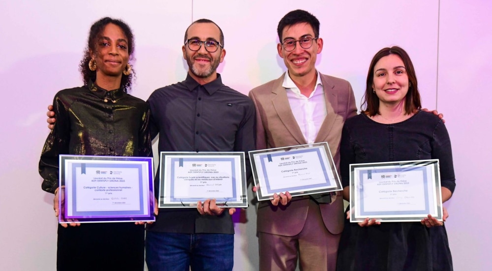 Prix de thèse ADF/Dentsply Sirona 2023 Prix de thèse ADF/Dentsply Sirona 2023